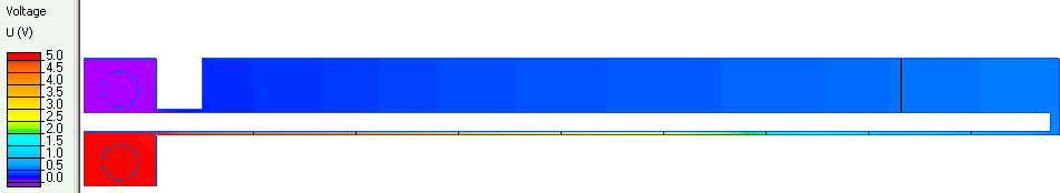 mems thermal actuator voltage